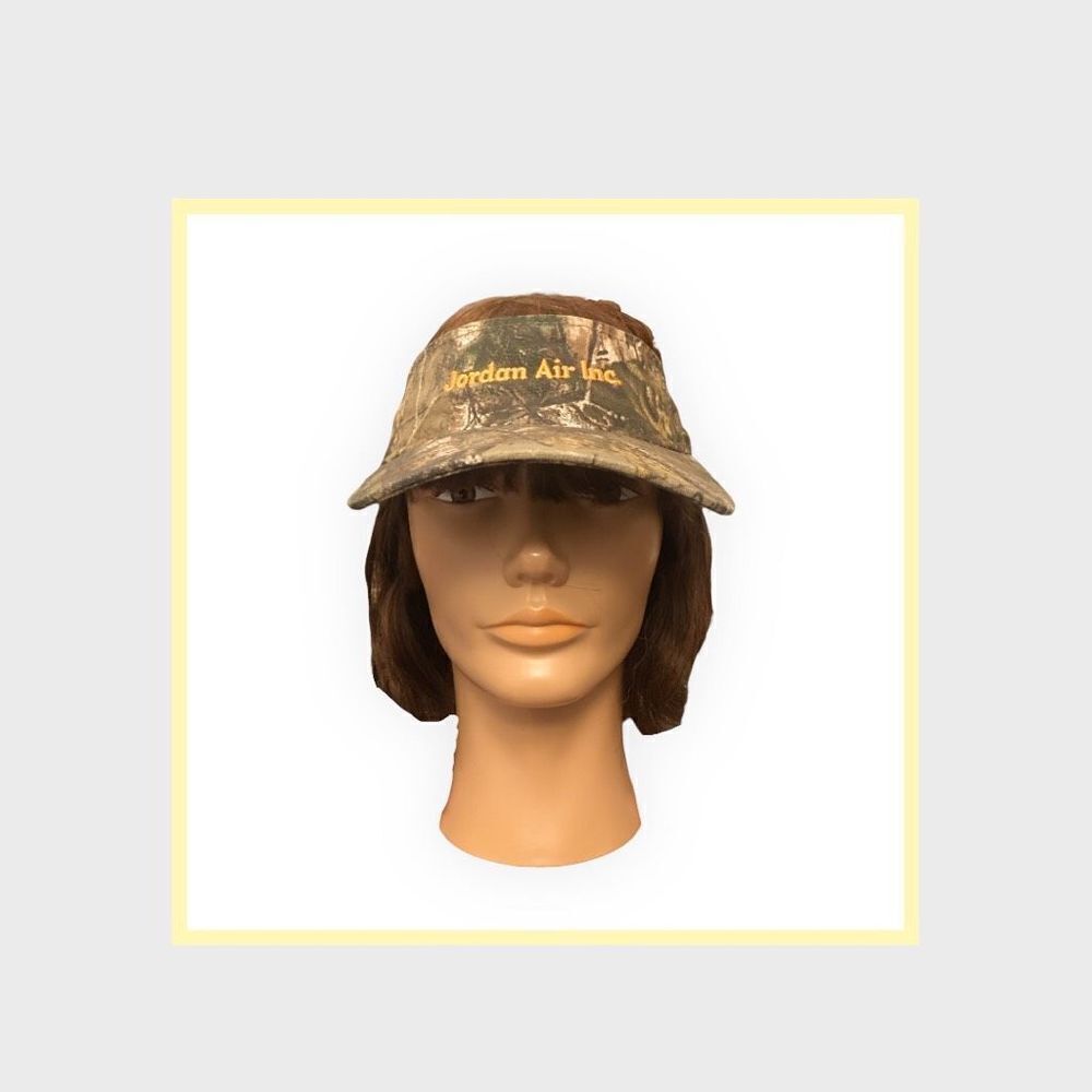 Realtree Jordan Air Inc. Green Camouflaged Sun-Visor